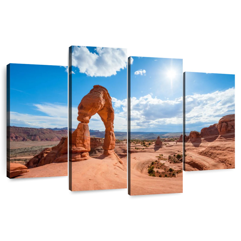 Summertime Delicate Arch, 22" H x 36" W