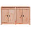 Vidaxl Kitchen Cabinet White 106 X 55 X 64 Cm Solid Pine Wood-117185119