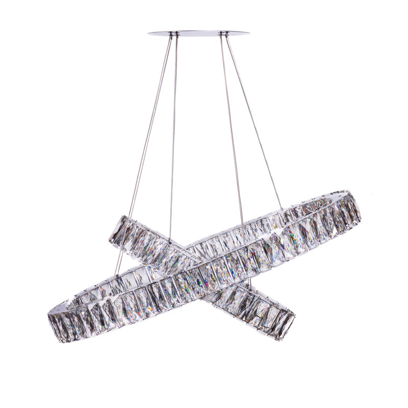 Lustre géométrique unique à DEL Kennedy