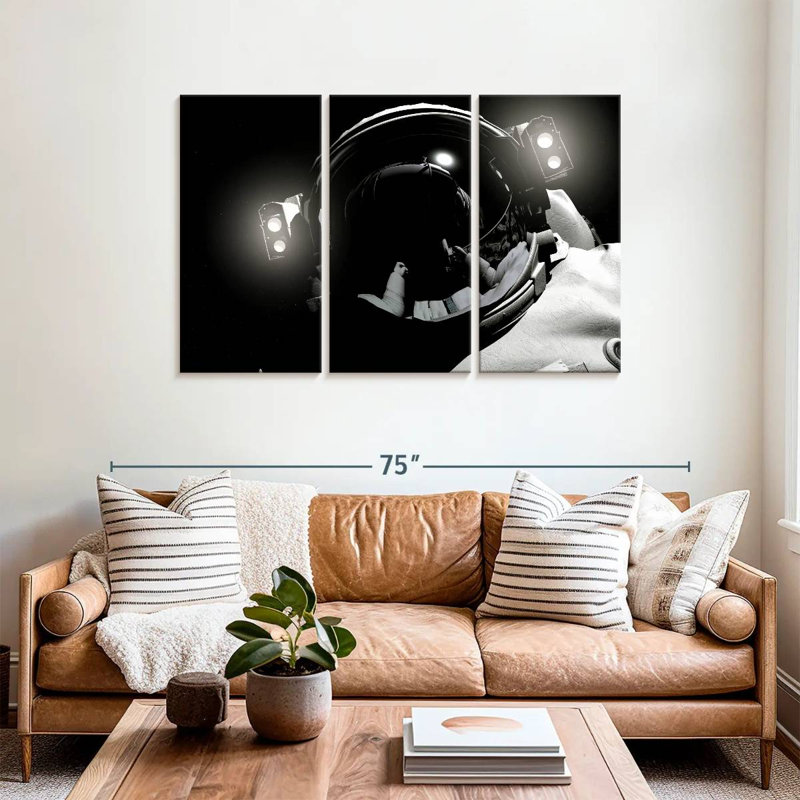 'Astronaut Space, 36" H x 57" W