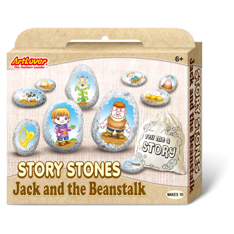 Story Stones - Trois petits cochons, Jack et le haricot magique