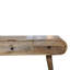 Coiffeuse Oak-Ish, 3 tiroirs, pieds nordiques, brun clair