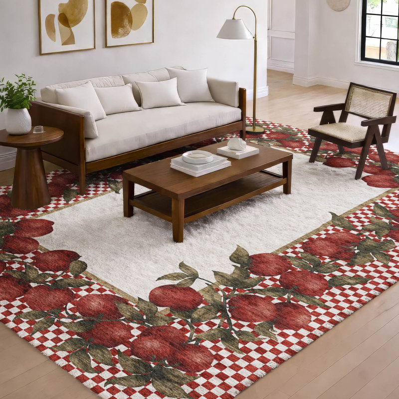 Tapis à poils longs Premium lavable à la machine ADS164, 8 pi x 10 pi