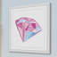 « diamond » par molly rosner, reproduction d’art encadrée-17896928