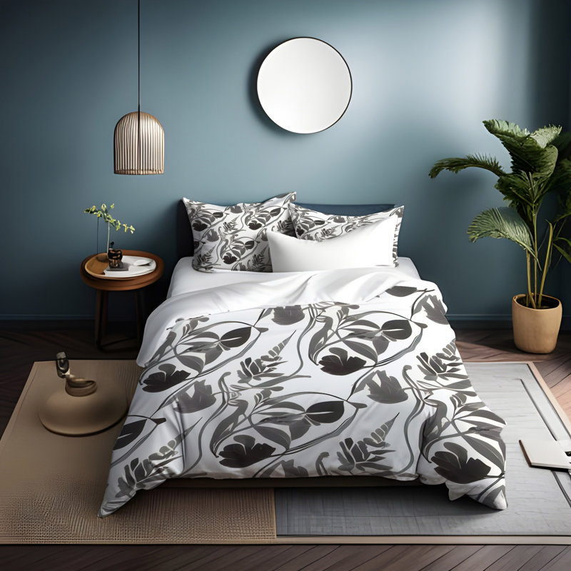 Literie , Housse de couette grand + 2 grandes taies décorat