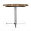 Plateau de table commercial sans soudure toutes saisons avec base entrecroisée-807201348-817803492