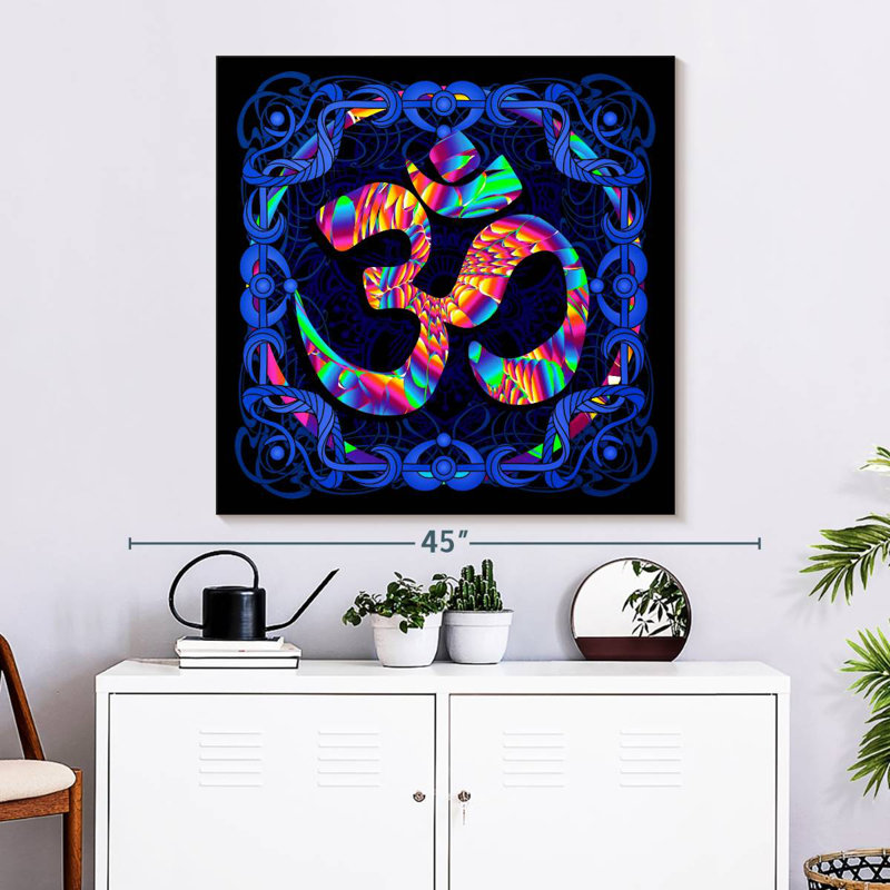 Adella Psychedelic Om Symbol