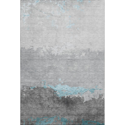 Premium Machine Washable Fairwood AMF1885 Modern Rug