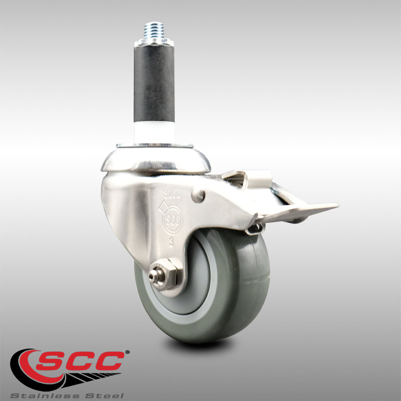 Poly Swivel Caster Lock Brake