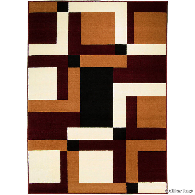 Geometric Indoor Rug, 5'2" x 7'1"