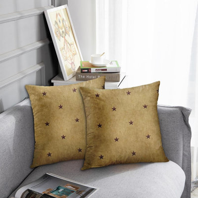 Housse de coussin décoratif taie décorative rustique Americana Country