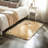 Yellow Shag Faux Sheepskin Fur Rug-200836358