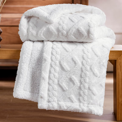 Couvre-lit pour lit Sherpa