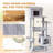 63 Inches Multi-Level Large Cat Tree-348697220