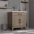 Single Bath Vanity with Carrara Marble Top-643920844