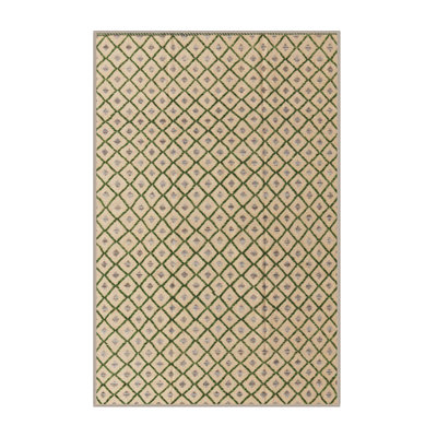 Tapis décoratif multicolore à motif abstrait