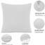 Aspire Homeware Striped Square Velvet Cushion Cover-528166658-526461367