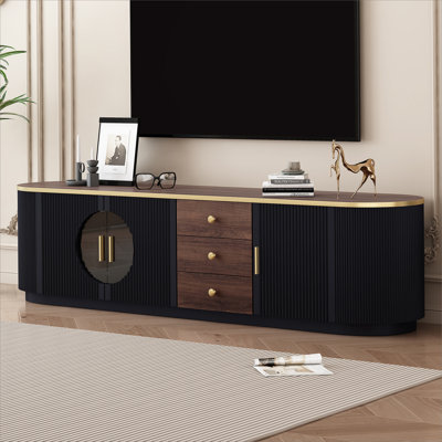 Meuble télé avec 3 tiroirs et 1 tablette