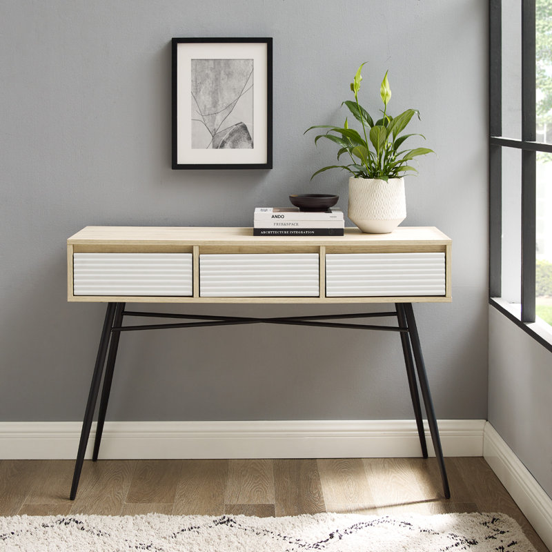 Nikolas Console Table, Birch