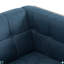 CHAISE CLUB, coutures gaufrées capitonnées