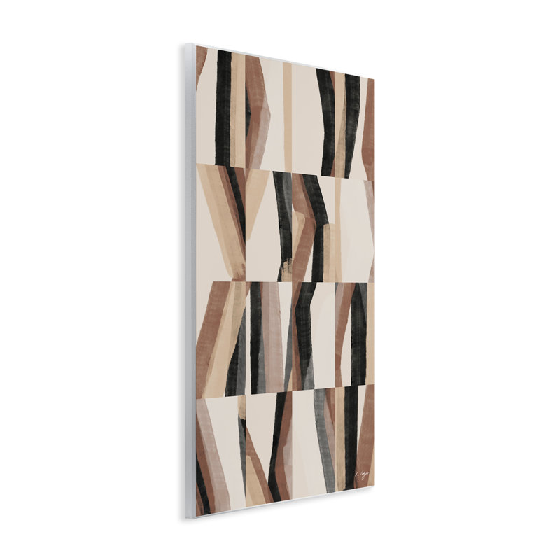 Ensemble de plaques murales neutres abstraites, par 1x, H 19 po x l 13 po