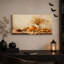 «Fall Harvest», citrouille et pomme, nature morte sur toile d'Halloween-158911636