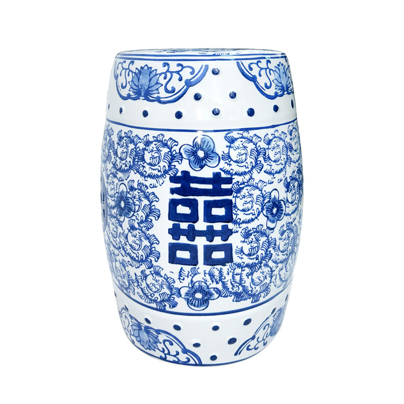 Chinese style ceramic stool
