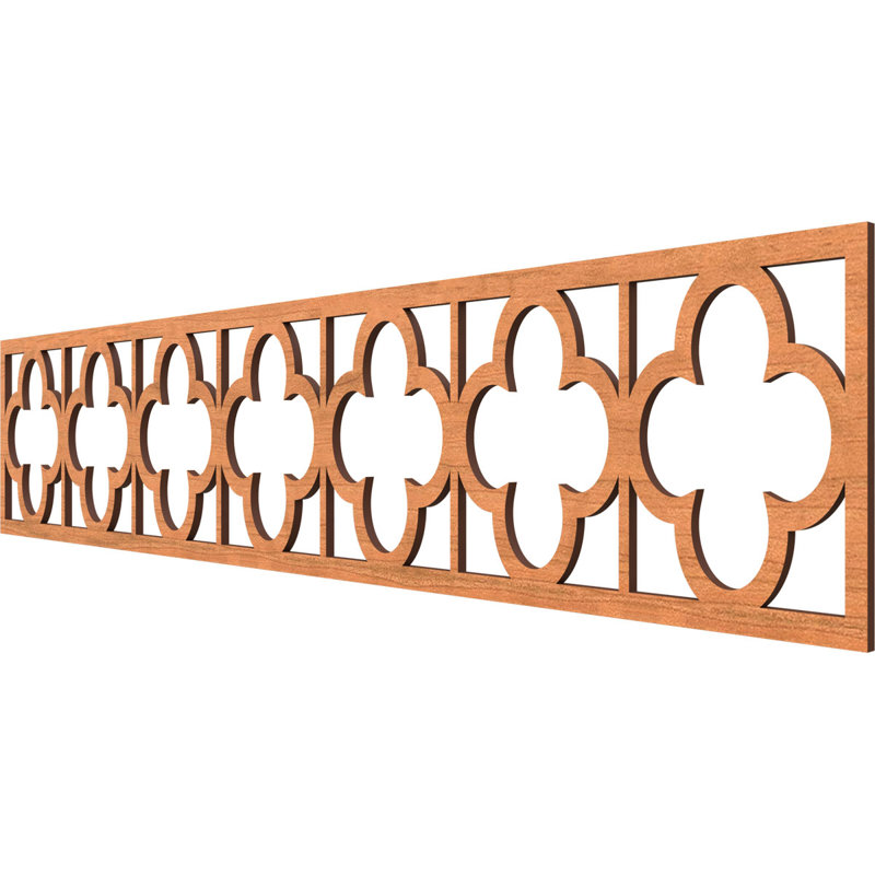 Moulure à panneau Woodall, Cerisier, H 10 po x l 46,75 po x P 0,375 po