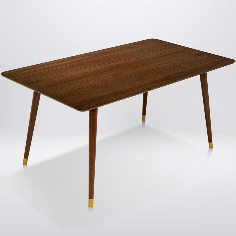 Table de salle à manger Joene, Noyer, L 35,98 po x L 64,02 po