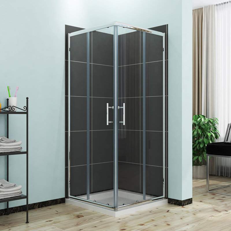 Rohrbach Rectangular Shower Enclosure, 1850mm H x 1000mm W x 900mm D