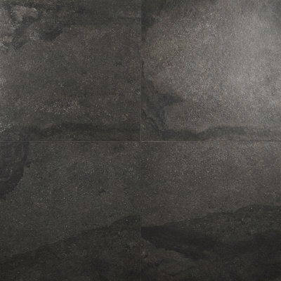 Carreau de porcelaine pour plancher et mur en calcaire mat 23,62 po x 23,62 po Mesa (15,49 pieds carrés / caisse)