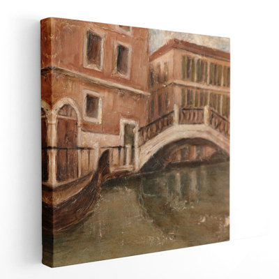 Canal View II - reproduction d'art sur toile
