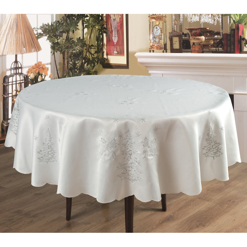 FESTIVE embroidered Vienna Tablecloth