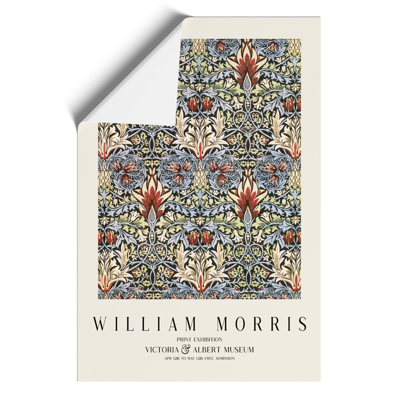 Snakeshead Vol.2 by William Morris - No Frame Print, 30cm H x 21cm W x 0.1cm D