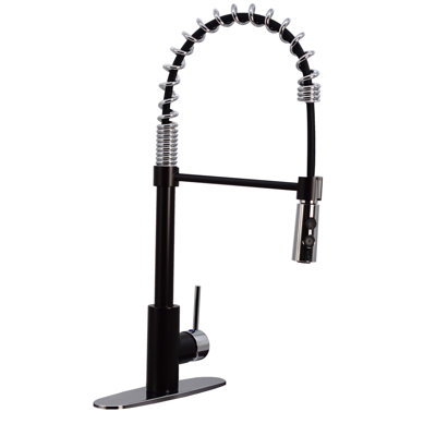 Westbrass Pull Down Spray Kitchen Faucet