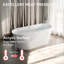 Baignoire de trempage autoportante en acrylique 67 po. X 29,5 po.