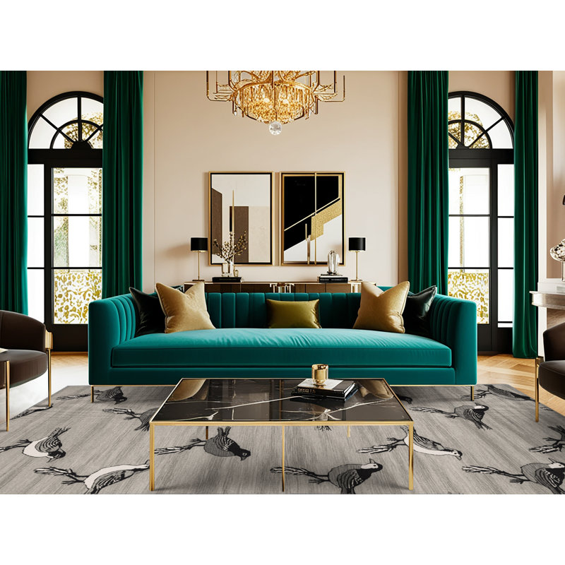  Tapis lavable pour oiseaux communs, Rectangulaire 2 pi x 3 pi