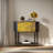 Retro Minimalist Art Console Table with 2 Drawers