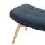 Linda Upholstered Armchair with Footstool-17953308