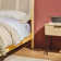Blomquist Solid Wood Platform Bed with Rattan Inset Headboard