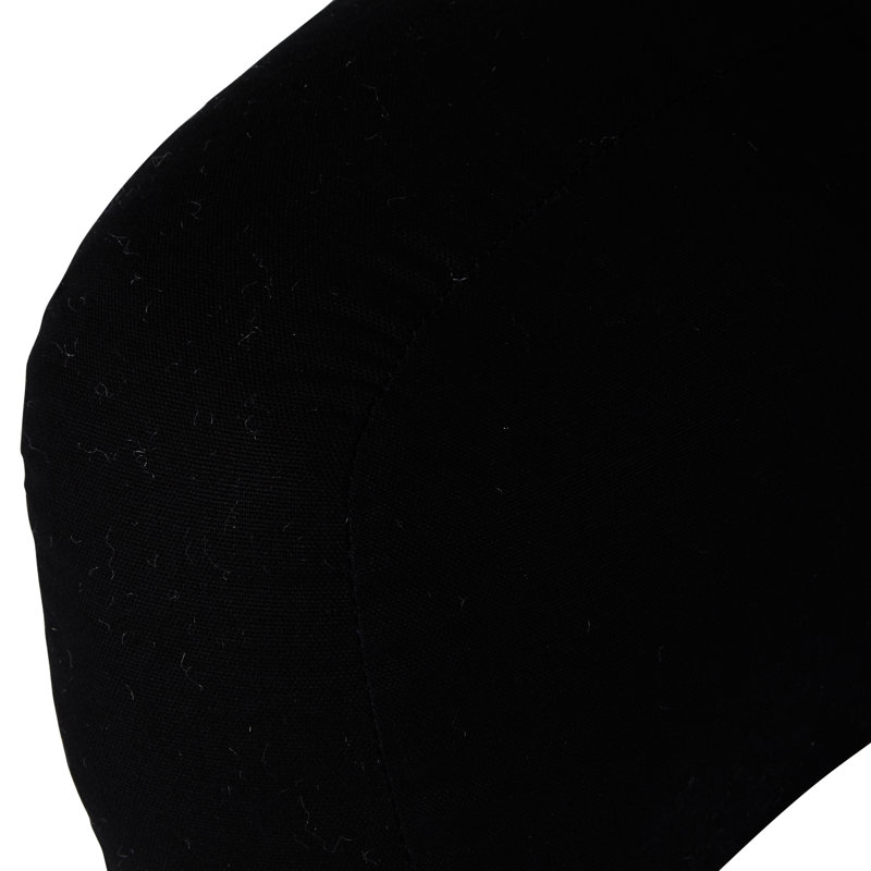 Hyatt Cotton Bedrest Pillow, Black
