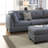 3-Pcs Sectional Sofa Cushion Sofa Chaise Ottoman Reversible Couch Pillows (Sectional)-1277025057