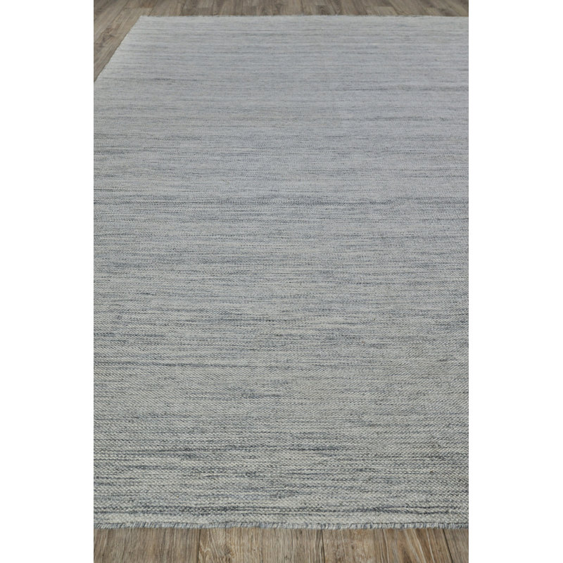 Kashmir Area Rug in Light Silver, Rectangle 6' x 9'