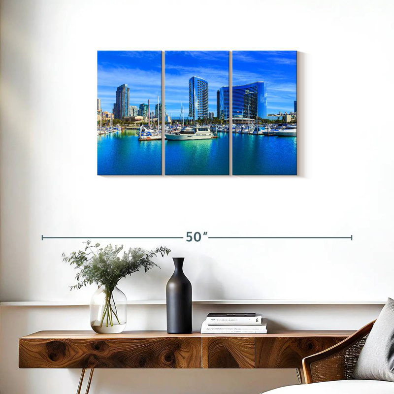 Senne San Diego Waterfront, H 20 po x l 33 po