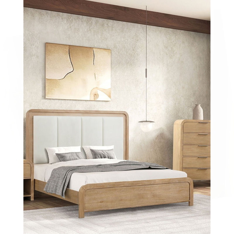 Mobilier de chambre de style transitionnel Bed Bed, Queen