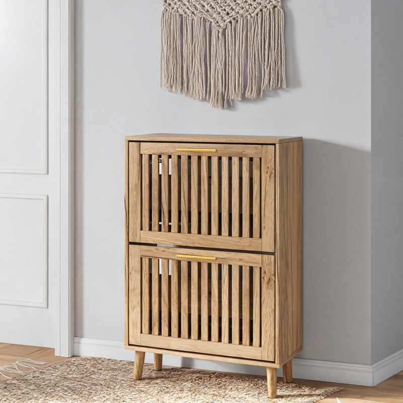 Shoe Storage, 60cm W, Oak