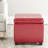 Maiden Faux Leather Ottoman-132965818