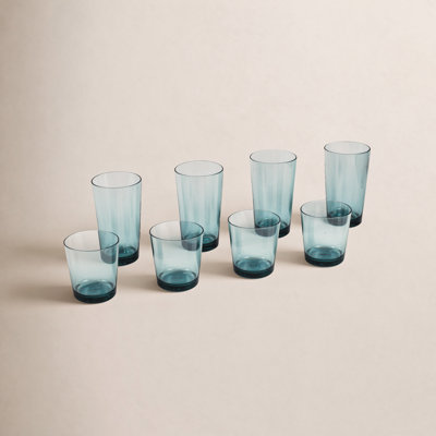 Elton 15oz. Acrylic Drinking Glass Set