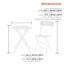 2 Seater Bistro Set-1585588630