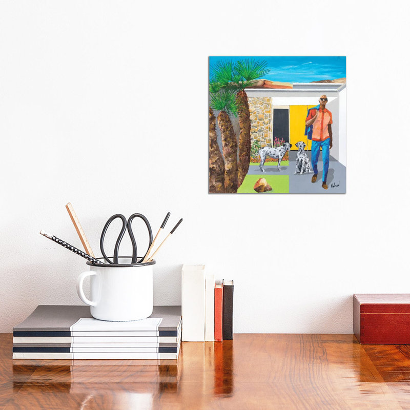 Clyde by Dan Nelson - Wrapped Canvas Painting, 30.48 cm H x 30.48 cm W
